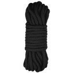 Черная веревка для шибари Bind Love Rope - 10 м