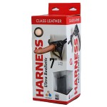 Насадка-фаллоимитатор на кожаных трусиках Harness Ultra Realistic 7  - 18 см