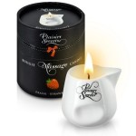 Массажная свеча с ароматом клубники Bougie de Massage Gourmande Fraise - 80 мл