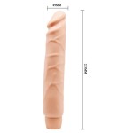 Телесный вибратор-реалистик Barbara - 25,5 см