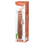 Телесный вибратор-реалистик Barbara - 25,5 см