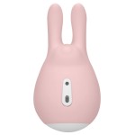 Розовый клиторальный стимулятор Love Bunny - 9,4 см