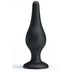 Анальная пробка на присоске среднего размера Sensitive Prostate Plug - 14 см