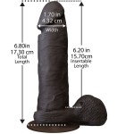 Реалистичный фаллоимитатор The Realistic Cock ULTRASKYN 6” - 17,3 см