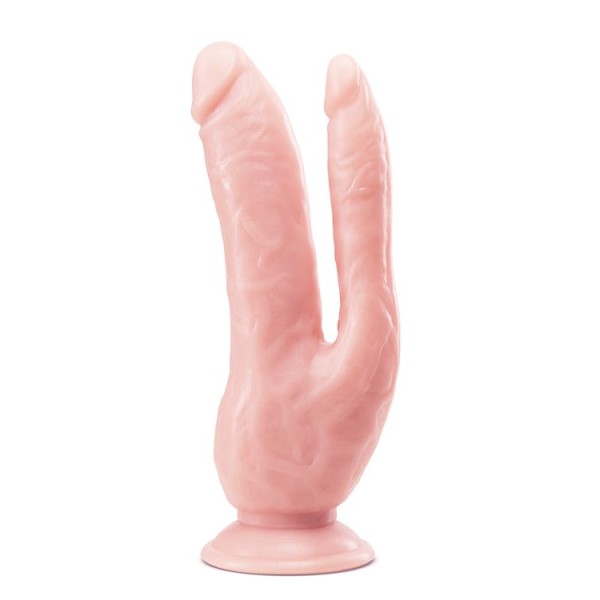 Телесный фаллоимитатор 8 Inch DP Cock - 20,32 см
