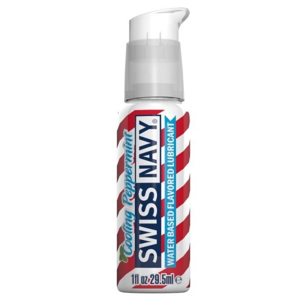 Лубрикант Swiss Navy Cooling Pepermint Lube с ароматом мяты - 29,5 мл