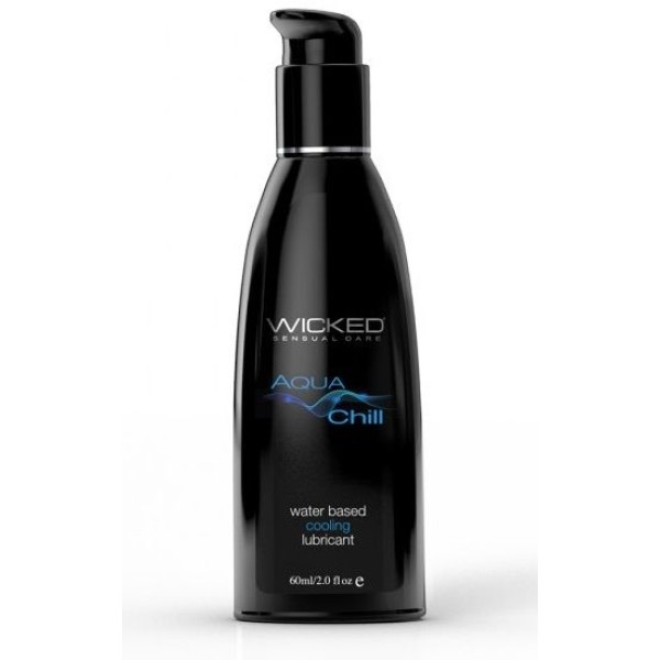 Охлаждающий лубрикант на водной основе Wicked AQUA CHILL - 60 мл