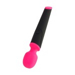 Черно-розовый вибростимулятор ASTER - 19,5 см