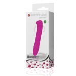 Фиолетовый вибратор Pretty Love Antony - 11,7 см