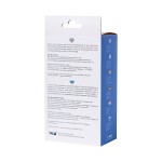 Синяя коническая пробочка из силикона - 11,5 см 