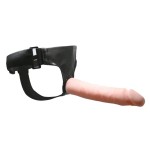 Гибкий фаллоимитатор-реалистик на трусиках Ultra Passionate Harness - 21,5 см