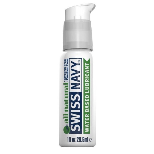 Гипоаллергенный лубрикант Swiss Navy All Natural Water Base Lubricant - 29,5 мл