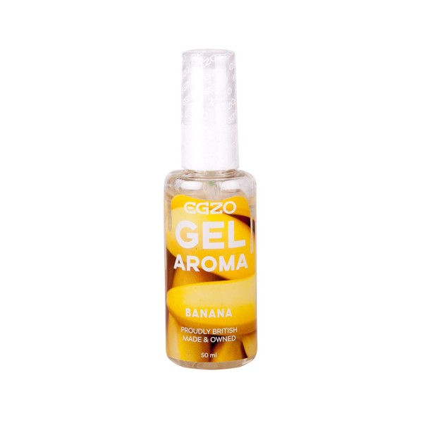 Интимный лубрикант Egzo Aroma с ароматом банана - 50 мл