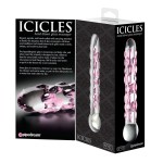 Стеклянный фаллоимитатор Icicles №7 - 17,8 см