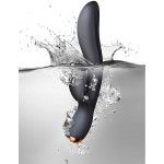 Черный вибратор-кролик Regala Rabbit - 22,5 см