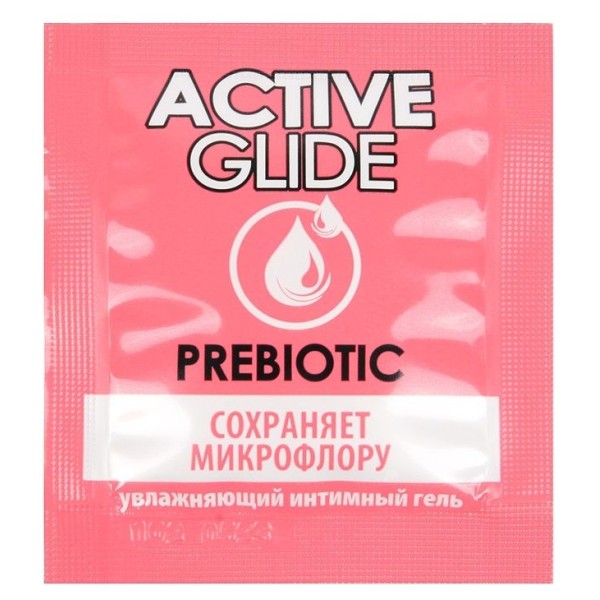 Лубрикант на водной основе Active Glide с пребиотиком - 3 гр