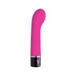 Розовый силиконовый мини-вибратор Lil Gspot - 13 см