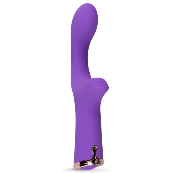 Фиолетовый вибратор The Baroness G-spot Vibrator - 19,5 см