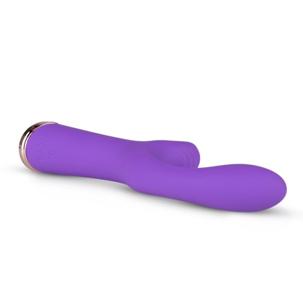 Фиолетовый вибратор The Baroness G-spot Vibrator - 19,5 см