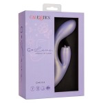 Сиреневый вибратор-кролик GKiss - 19 см