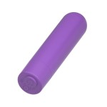 Фиолетовая вибропуля с пультом Rechargeable Remote Control Bullet - 7,62 см