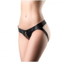 Черные трусики для страпона Lily Черные трусики для страпона Lily