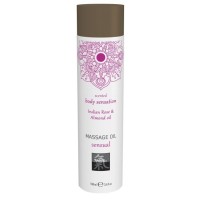 Массажное масло с ароматом индийской розы с добавлением миндального масла - 100 мл.