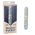 Голубой классический вибратор Naughty Bits Mother Fucker Personal Vibrator - 18 см