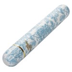 Голубой классический вибратор Naughty Bits Mother Fucker Personal Vibrator - 18 см