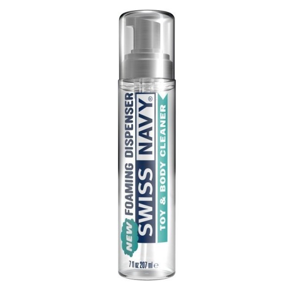 Очищающая пенка для игрушек и тела Swiss Navy Toy   Body Cleaner Foamer - 207 мл