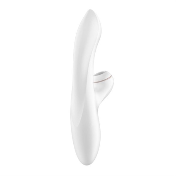 Вибромассажер с вакуумно-волновой клиторальной стимуляцией Satisfyer Pro + G-Spot - 22 см