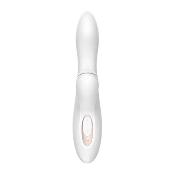 Вибромассажер с вакуумно-волновой клиторальной стимуляцией Satisfyer Pro + G-Spot - 22 см