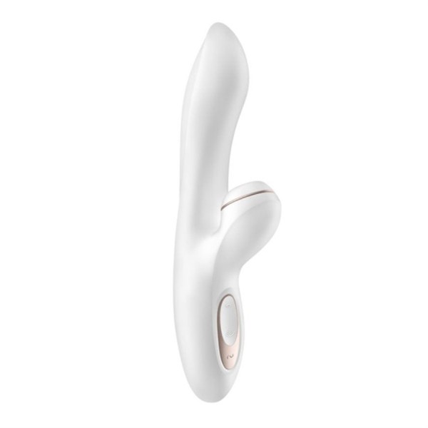 Вибромассажер с вакуумно-волновой клиторальной стимуляцией Satisfyer Pro + G-Spot - 22 см