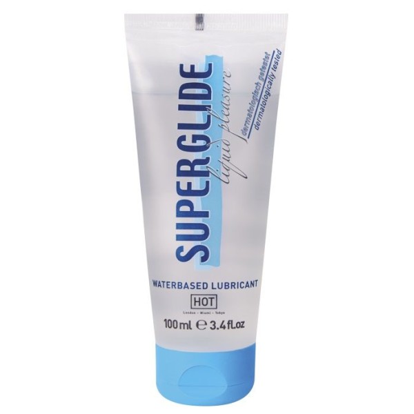 Интимная смазка на водной основе Superglide - 100 мл