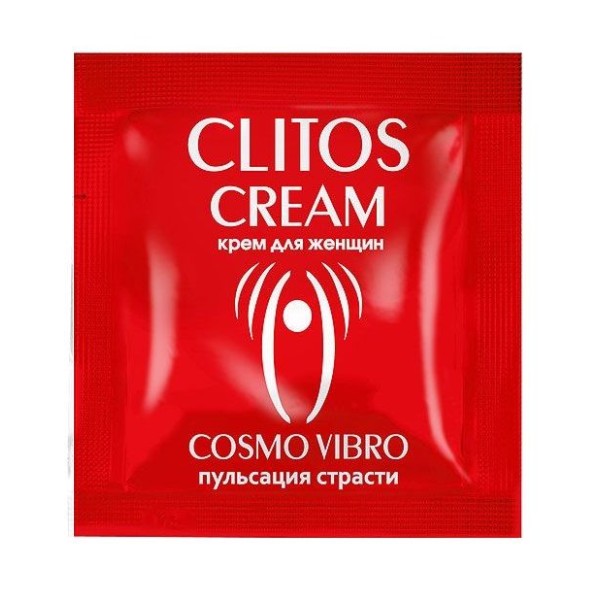 Пробник возбуждающего крема для женщин Clitos Cream - 1,5 гр