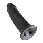 Чёрный фаллос-гигант 10  Cock - 25,4 см
