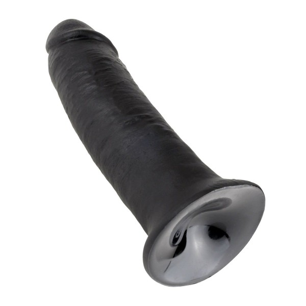 Чёрный фаллос-гигант 10  Cock - 25,4 см