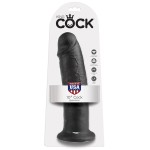 Чёрный фаллос-гигант 10  Cock - 25,4 см