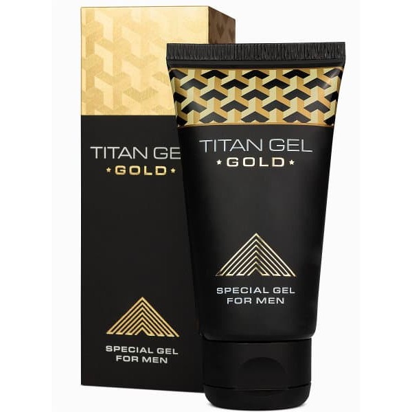 Гель для увеличения члена Titan Gel Gold Tantra - 50 мл