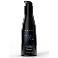 Охлаждающий лубрикант на водной основе Wicked AQUA CHILL - 120 мл. Охлаждающий лубрикант на водной основе Wicked AQUA CHILL - 120 мл.