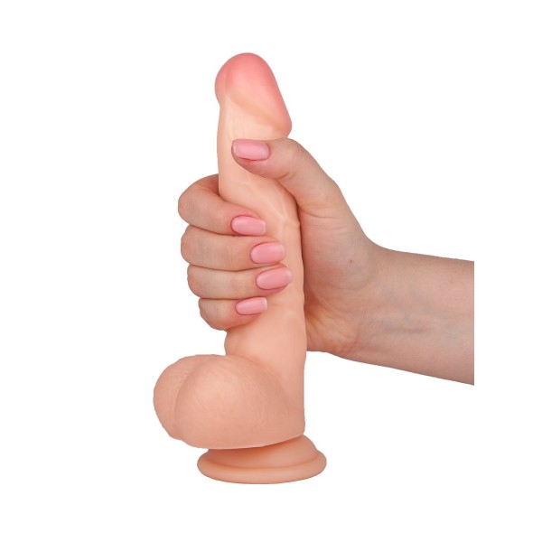 Телесный реалистичный фаллоимитатор Best Boyfriend - 20,5 см