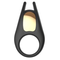 Черное эрекционное виброкольцо Lucas II с пультом ДУ Черное эрекционное виброкольцо Lucas II с пультом ДУ