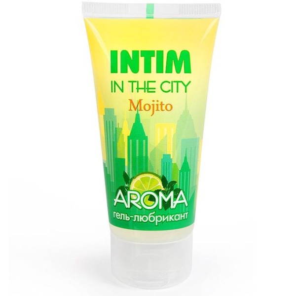 Увлажняющий лубрикант Intim Aroma с ароматом мохито - 60 гр