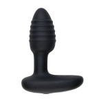 Черный интерактивный вибратор OhMiBod Lumen for Kiiroo с подсветкой - 10,2 см