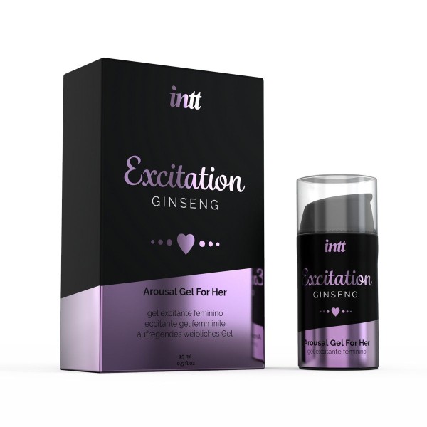 Женский возбуждающий интимный гель Excitation Ginseng - 15 мл