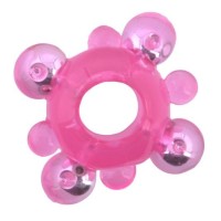 Эрекционное кольцо c бусинками