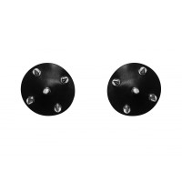 Черные пэстисы с шипами Royce Черные пэстисы с шипами Royce