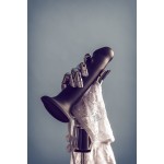 Черный фаллос на присоске Silicone Bendable Dildo L - 19 см