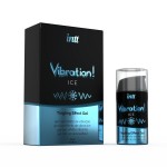 Жидкий интимный гель с эффектом вибрации Vibration! Ice - 15 мл