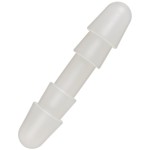 Телесный двусторонний фаллоимитатор из 2 частей The D Double D 16  - 40,6 см